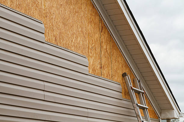 Professional Emergency Siding Repair technician working in Cheltenham, MD